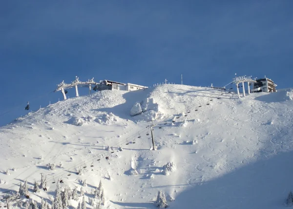 Pista da sci alpino — Foto Stock