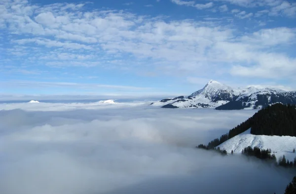 Alpine kayak pisti — Stok fotoğraf