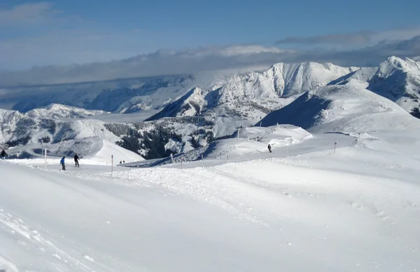 アルペン スキー斜面 — ストック写真
