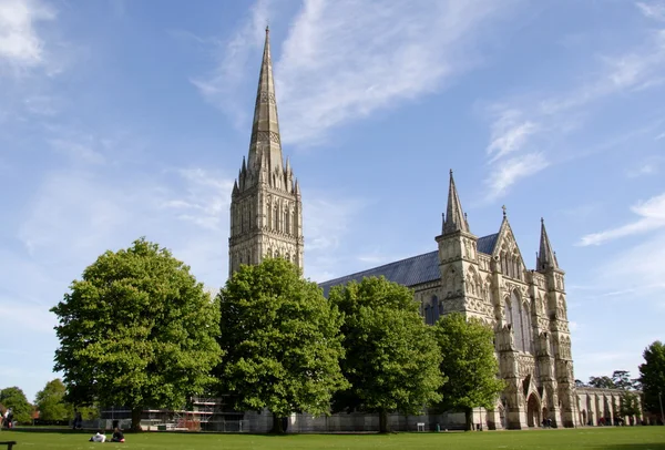 Katedra w Salisbury — Zdjęcie stockowe