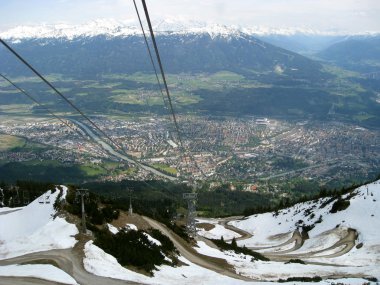 View of Innsbruck clipart