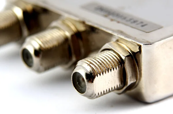 Coaxial connector — Stock Photo, Image
