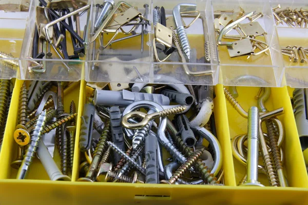 Kit of screws — Stock Photo, Image