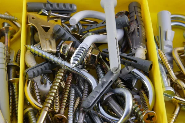 Kit of screws — Stock Photo, Image