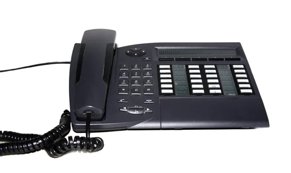Телефон в офисе — стоковое фото