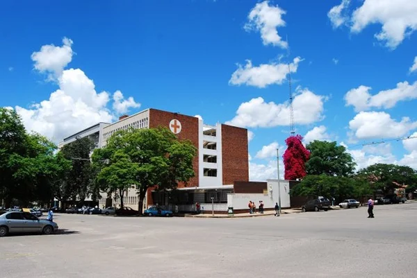 Centro médico . Imagem De Stock