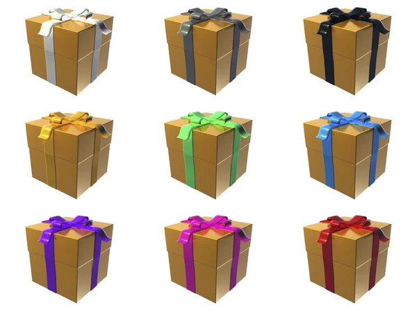 Cajas de regalo —  Fotos de Stock