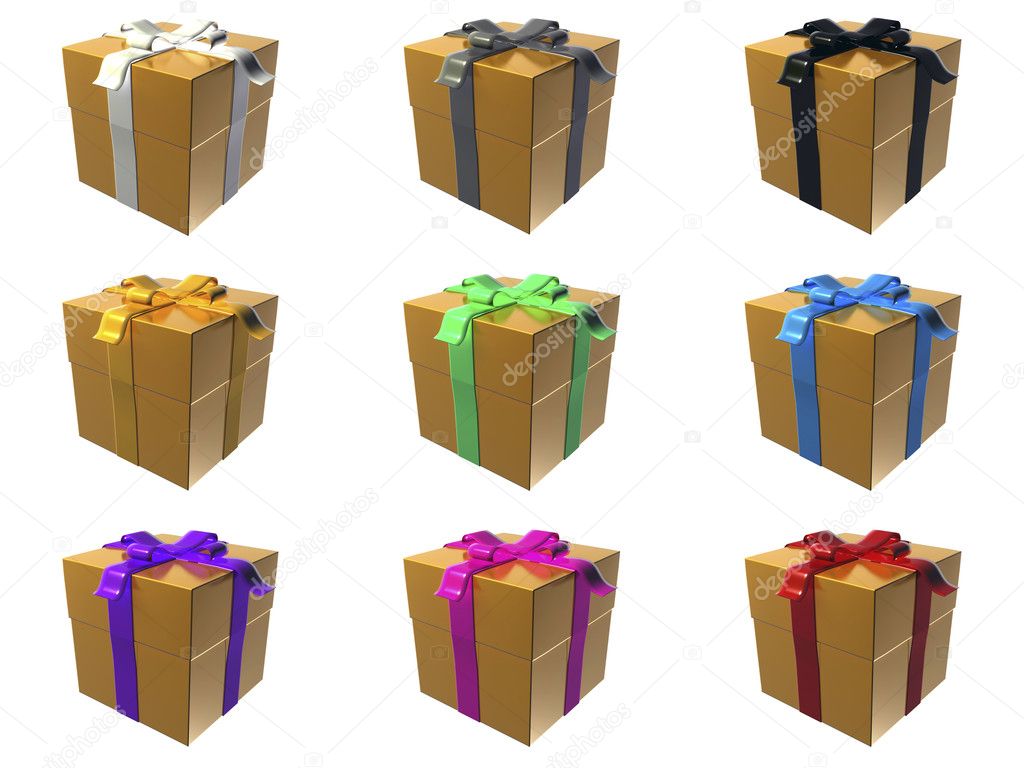 Gift boxes Stock Photo by ©magraphics 1508171