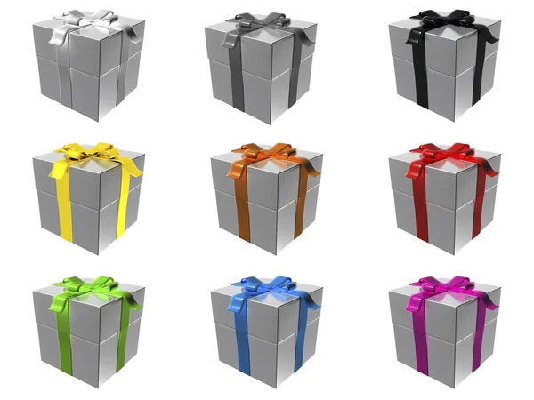 stock image Gift boxes