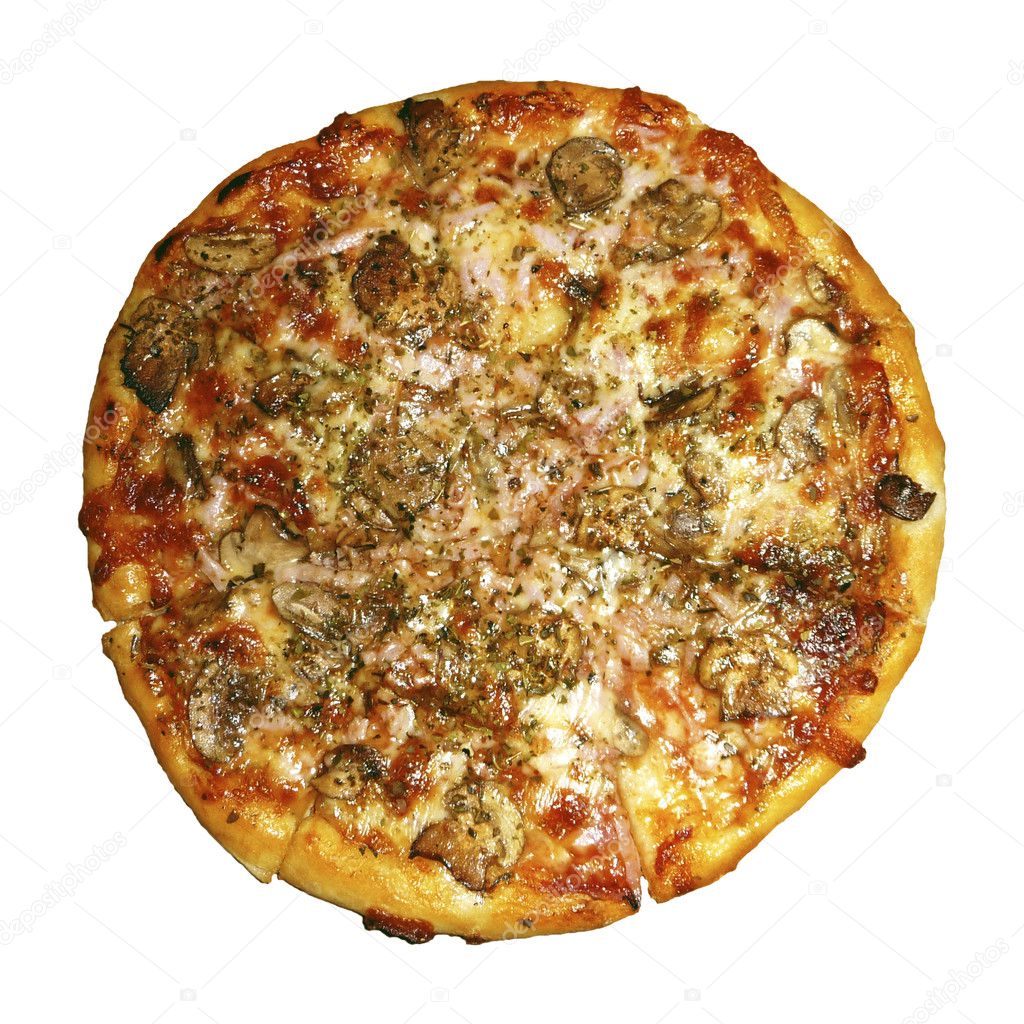 Capricciosa pizza — Stock Photo © magraphics #1512920