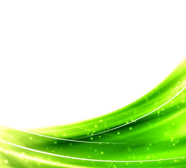 Green abstract background clipart