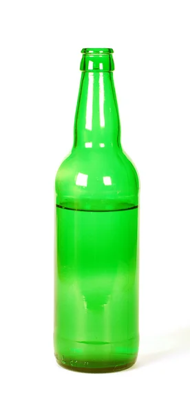 녹색 맥주 병 — 스톡 사진