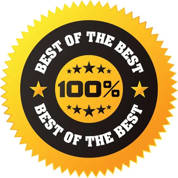 "Meilleur du meilleur "badge — Image vectorielle