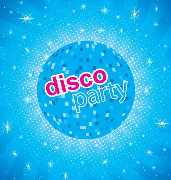 Disco party flayer — Stock Vector