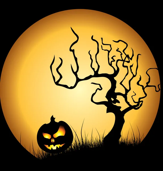 Halloween-Illustration — Stockvektor