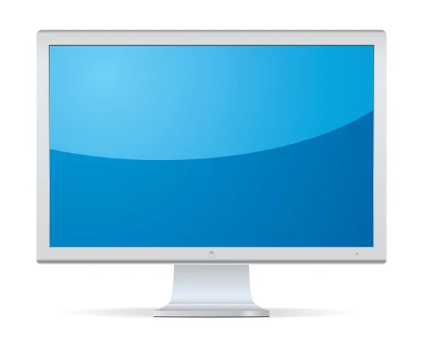 Ilustracja wektorowa monitora lub tv — Wektor stockowy