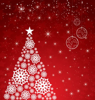 Christmas and New Year background clipart