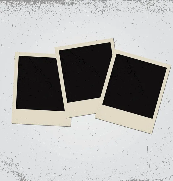 Пустий Polaroid фотографії — стоковий вектор