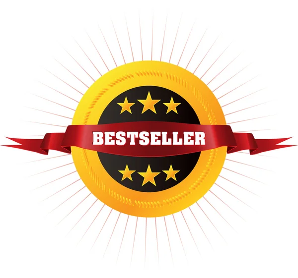 Insignia "Bestseller " — Vector de stock