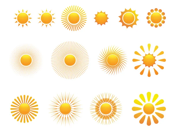 Puesta de sol — Archivo Imágenes Vectoriales