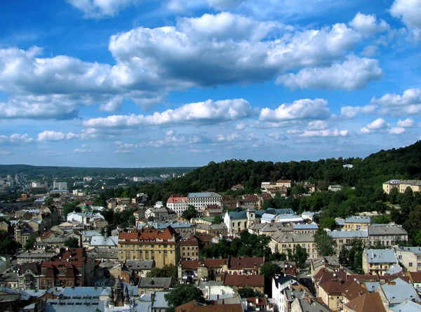 Panorama miasta — Zdjęcie stockowe
