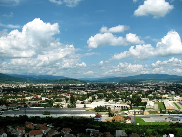 Panorama över staden — Stockfoto
