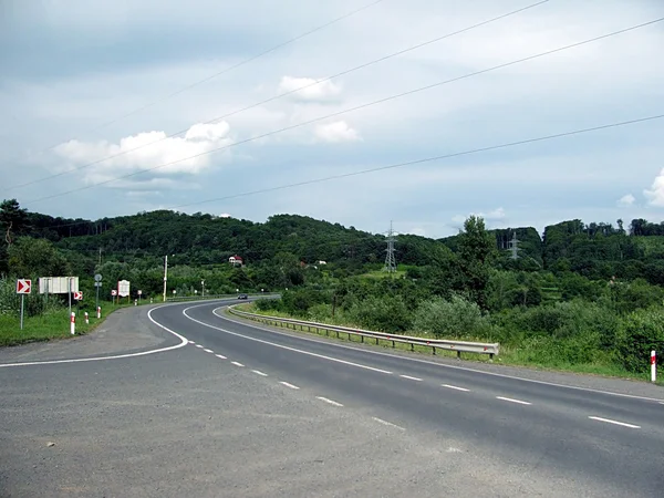Droga krajowa — Zdjęcie stockowe