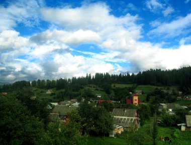 Dağlardaki köy