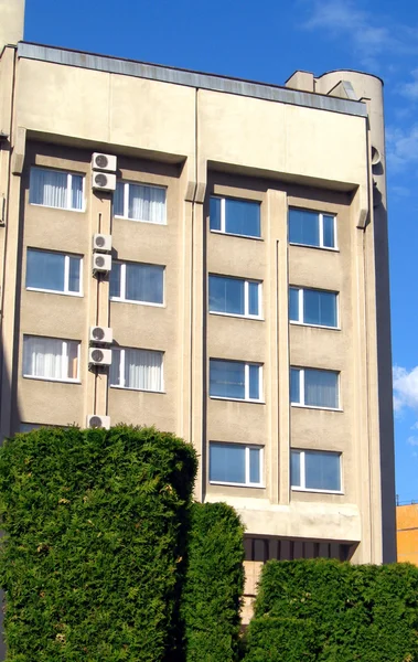 Facade of the modern hotel — Stock Photo, Image