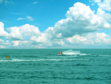 mavi deniz Panoraması