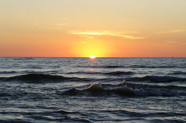 stock image Baltic sunset