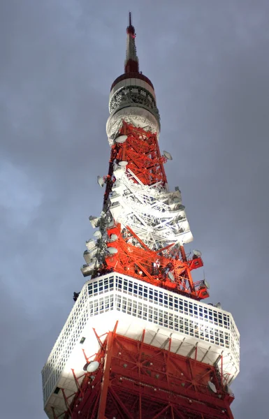 オリジナル照明で東京テレビ塔 — ストック写真