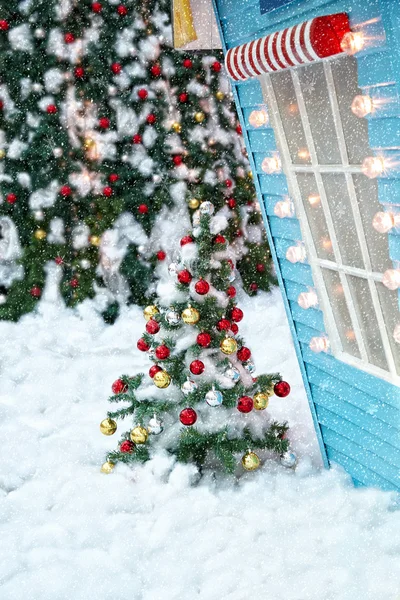 Alberi di Natale — Foto Stock