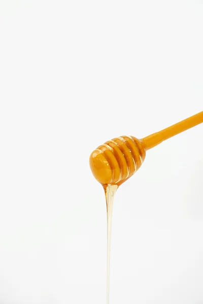 O mel flui do pau — Fotografia de Stock