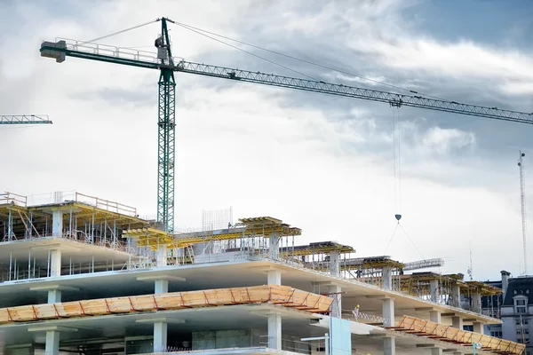 stock image Construction of buildings