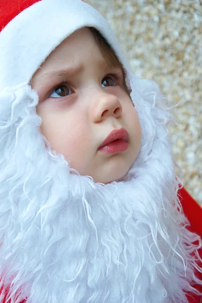 Kleiner Weihnachtsmann — Stockfoto