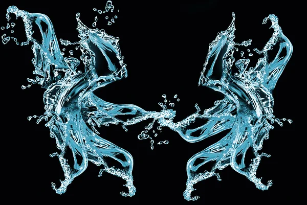 Stock image Dance figures from the water