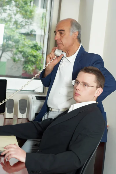 Busnessmen in the office — Stock Photo, Image