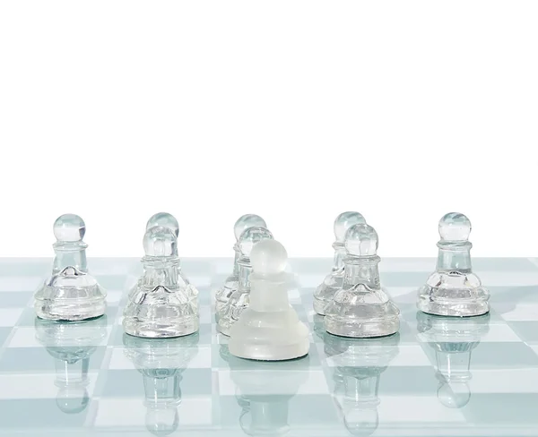 stock image Chess pawns