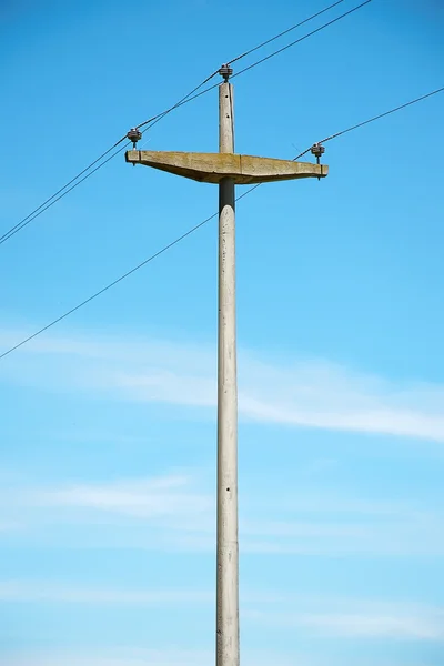 stock image Old telephone pole