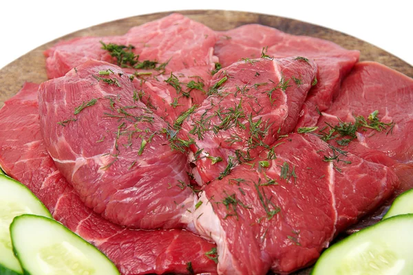 鲜红肉 — 图库照片