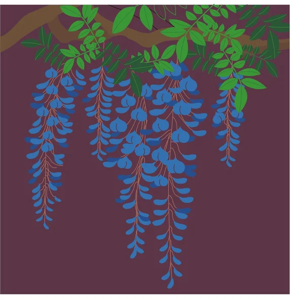 Vektor floraler Hintergrund — Stockvektor