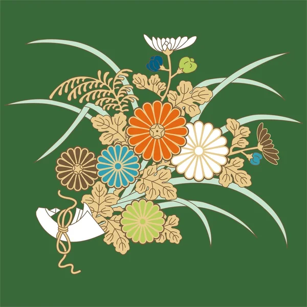 Vektor floraler Hintergrund — Stockvektor