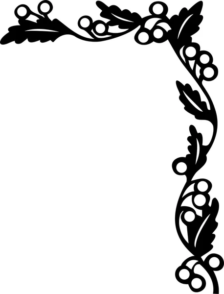 Vector illustratie van bloemen ornament — Stockvector