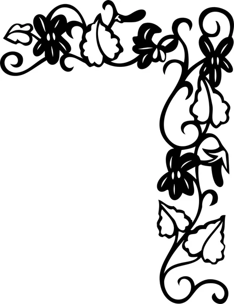 Ilustración vectorial de ornamento floral Vectores De Stock Sin Royalties Gratis