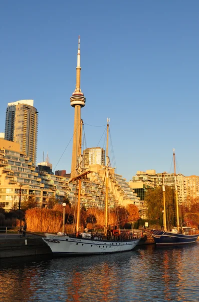 Toronto view from water — Stock Photo, Image