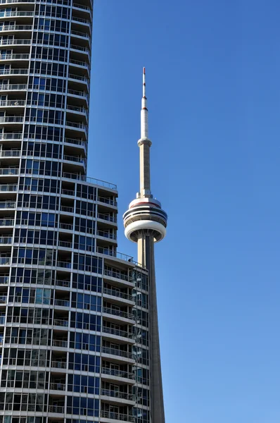 The view of Toronto CN tower — Stock Photo, Image