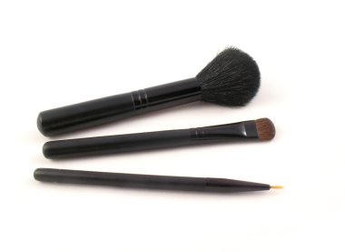 Brushes for make-up clipart