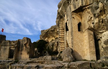 Fransa le baux de provence, Bastion