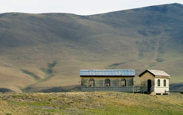 Water treathment plant in mongolia — Stock Photo, Image